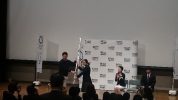 東京オリパラ　フラッグツアーセレモニーの開催