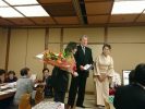 椿町会　斉藤　茂会長　瑞宝双光章祝いの会