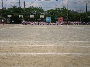 加賀中学校　運動会