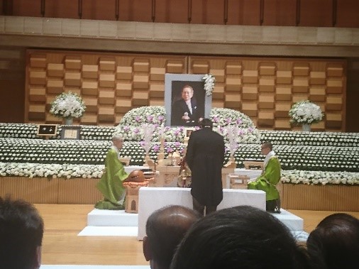 吉岡博光名誉理事長大学葬